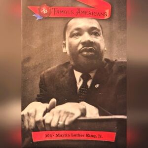 Martin Luther King Jr ⚖️ Trading Card Vintage 🔥 Civil Rights 🇺🇸 United States